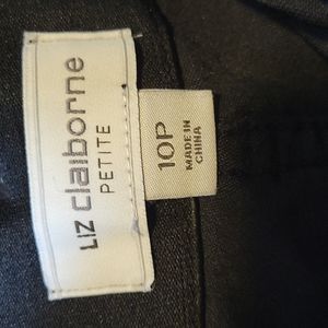 Liz Claiborne black Petite pants